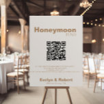 Minimalistischer Förder-Braun-Hochzeitsfonds Poster<br><div class="desc">Dieser minimalistisch-braune Hochzeitsflitterfonds ist perfekt für eine rustikale Hochzeit. Das Design bietet einen schönen Schriftart,  um den Schriftart zu schmücken.</div>
