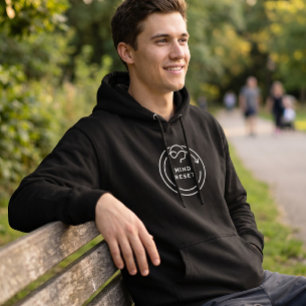 Minimalistischer Geist-Reset Mental Health Hoodie
