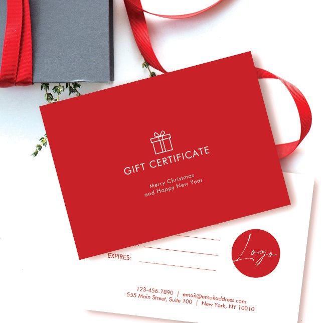 Minimalistischer Geschenkgutschein (Von Creator hochgeladen)