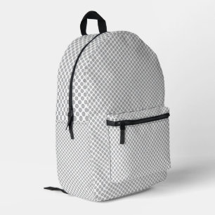Minimalistischer grauer Punkt-Rucksack-Geschenk Bedruckter Rucksack