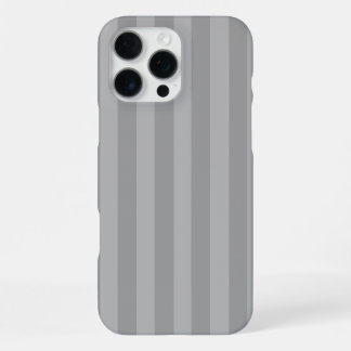 Minimalistischer grauer vertikaler Streifen Telefo iPhone 16 Pro Max Hülle