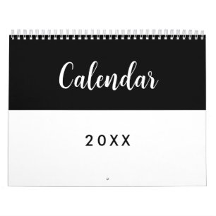 Minimalistischer Habit-Tracker-Kalender Kalender