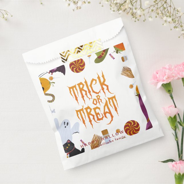Minimalistischer Halloween-Feiertag Geschenktütchen (Versiegelt)