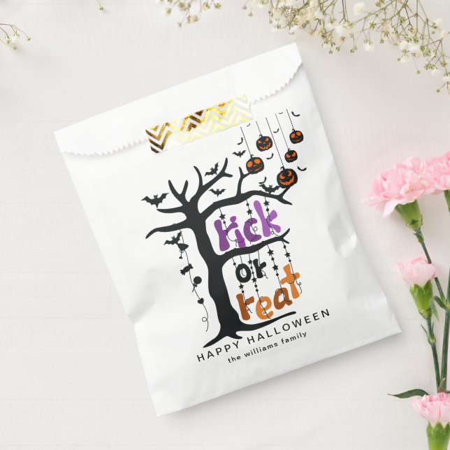 Minimalistischer Halloween-Feiertag Geschenktütchen (Versiegelt)