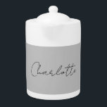 Minimalistischer handgeschriebener Skriptname Grau<br><div class="desc">Dieses Produkt war sehr gut und ich Liebe,  wie einfach es ist für individuelles Design. Das Design war sehr einfach,  daher bin ich sehr zufrieden,  wenn ich kreiere.</div>
