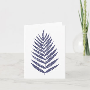 Minimalistischer handGezeichnet botanischer Fern B