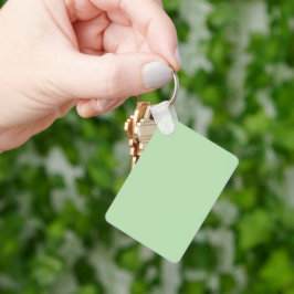 Minimalistischer hellgrüner Hintergrund Schlüsselanhänger