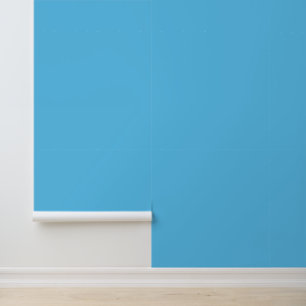 Minimalistischer Himmelblau schlicht Tapete