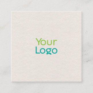 Minimalistischer Hotdog-Store Quadratische Visitenkarte