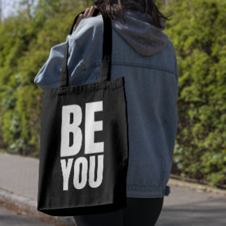 Minimalistischer Inspirationsspruch "SEI DU SELBST