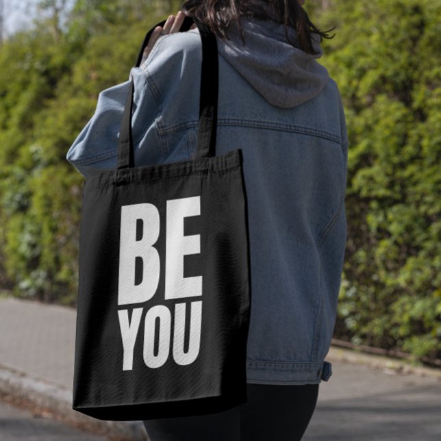 Minimalistischer Inspirationsspruch "SEI DU SELBST (Von Creator hochgeladen)