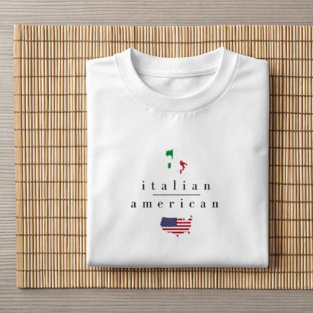 Minimalistischer italienischer Amerikaner | Boho H T-Shirt (Von Creator hochgeladen)