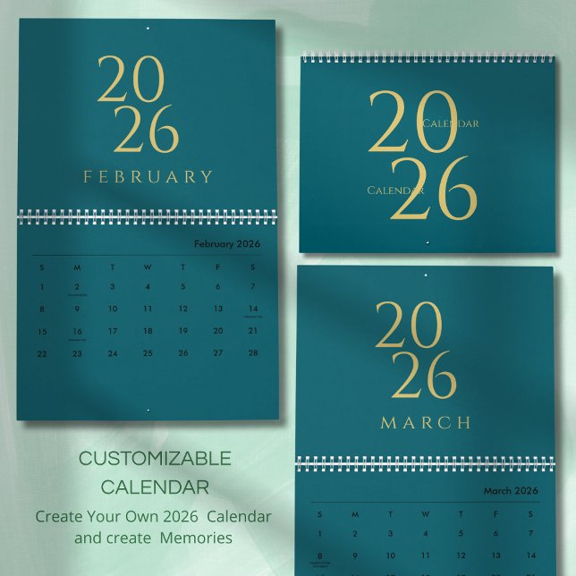 Minimalistischer Kalender mit neutralen Tönen (Von Creator hochgeladen)