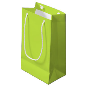Minimalistischer Kalkgrün schlicht Kleine Geschenktüte