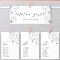 Minimalistischer Kartenführer für Sitze mit modern