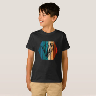 Minimalistischer Kiefernwald Vintag T-Shirt