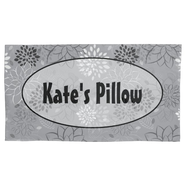 Minimalistischer Kissen-Kasten Kissenbezug (Vorderseite)