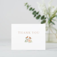 Minimalistischer Klassiker Vielen Dank, Postcard