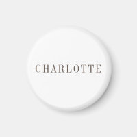 Minimalistischer klassischer Beruflicher Name