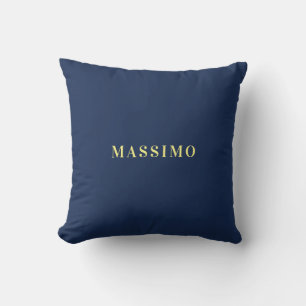 Minimalistischer Klassischer Professioneller Blaue Kissen