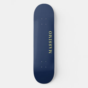 Minimalistischer Klassischer Professioneller Blaue Skateboard