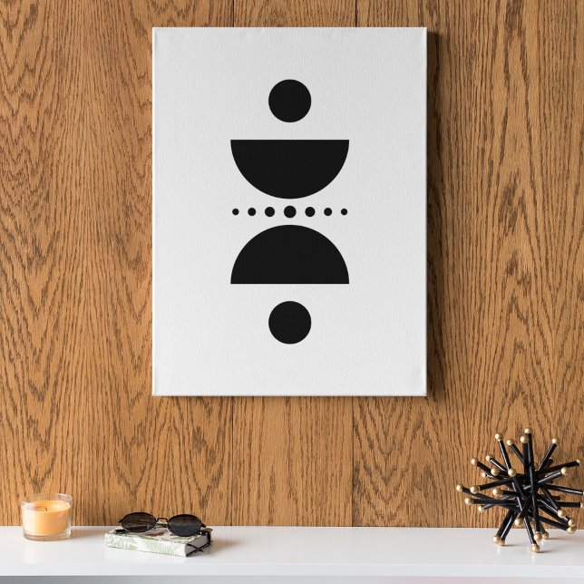 Minimalistischer Kreis Leinwanddruck (Von Creator hochgeladen)