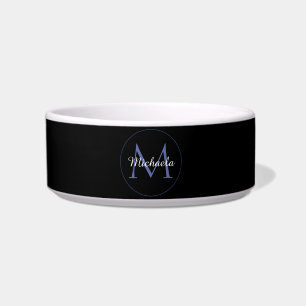 Minimalistischer Kreis moderner Monogramm-Anfangsn Napf
