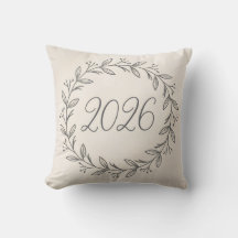 Minimalistischer Lorbeerkranz 2026