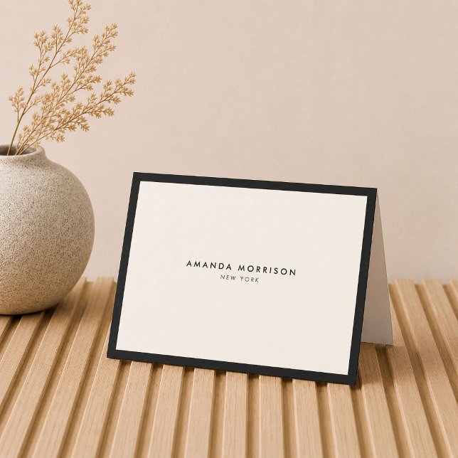 Minimalistischer Luxus Elfenbein gerahmt (Von Creator hochgeladen)