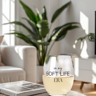 Minimalistischer Luxus In Meiner Sanften Lebensära Weinglas Ohne Stiel