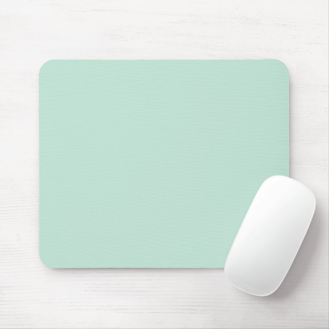 Minimalistischer Magergrün schlicht Mousepad (Mit Mouse)