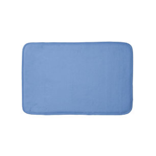 Minimalistischer Maisblauer, solide, modern Badematte
