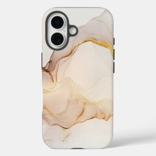 Minimalistischer Marmor - Elegantes und Zeitloses iPhone 16 Hülle