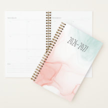 Minimalistischer Marmor-Waschdesign-Planer
