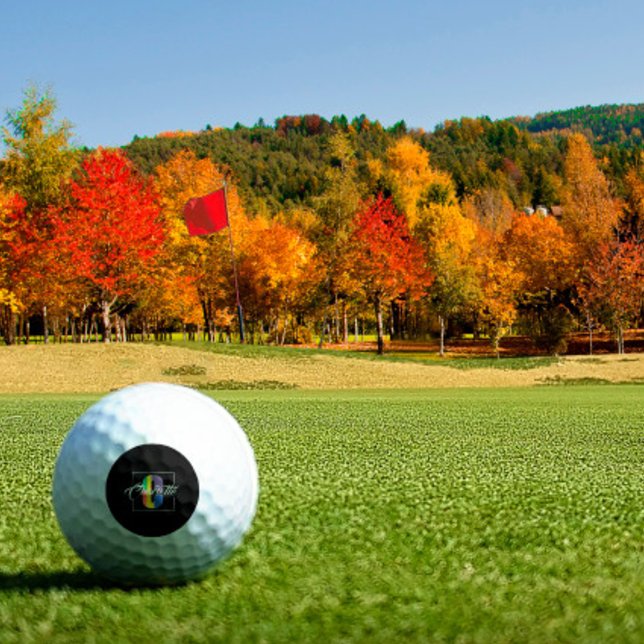 Minimalistischer mit Monogramm Anfangsbuchstabe C  Golfball (Von Creator hochgeladen)