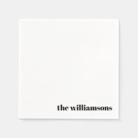 Minimalistischer Mit Monogramm Name Retro Einfach 