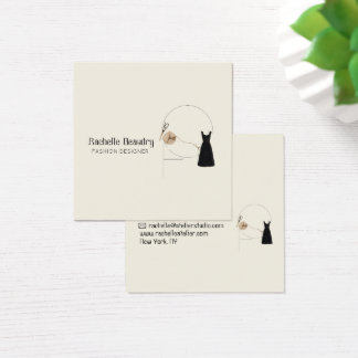 Minimalistischer Modedesigner Elegante Boutique-Ma