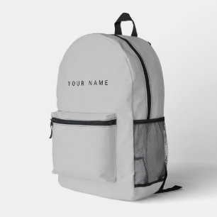 Minimalistischer moderner benutzerdefinierter Name Bedruckter Rucksack