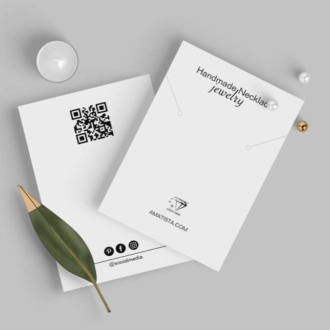 Minimalistischer moderner Design Necklace Earring  (Minimalistic Modern Design Necklace Earring Holder)