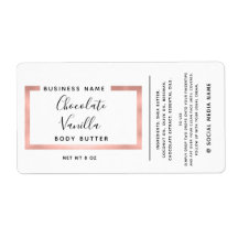 Minimalistischer, moderner Rose