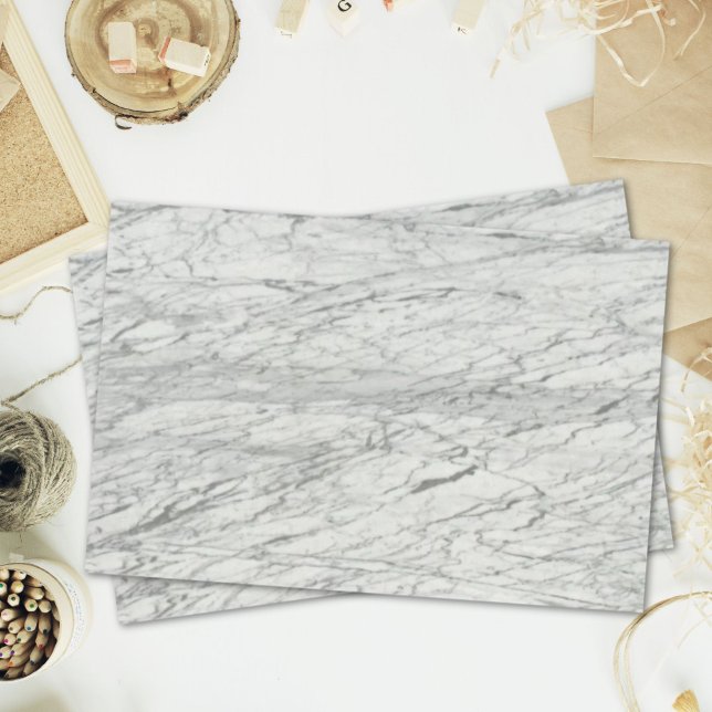 minimalistischer, moderner, schick-grau Marmor Seidenpapier (minimalist stylish modern chic grey marble tissue paper)