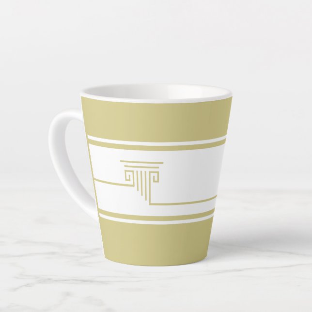 Minimalistischer Modernismus Milchtasse (Linke Ecke)