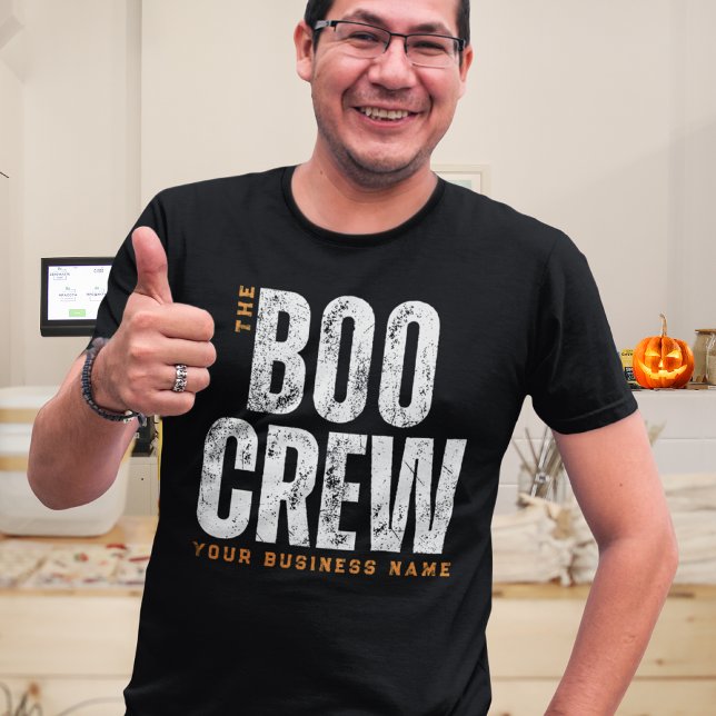 Minimalistischer Name der Boo-Crew T-Shirt (Von Creator hochgeladen)