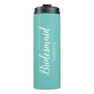 Minimalistischer Name Thermosbecher
