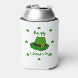 Minimalistischer Niedlicher Happy St Patrick's Day Dosenkühler