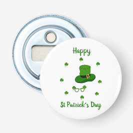 Minimalistischer Niedlicher Happy St Patrick's Day Flaschenöffner