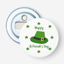 Minimalistischer Niedlicher Happy St Patrick's Day Flaschenöffner