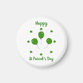 Minimalistischer Niedlicher Happy St Patrick's Day Magnet