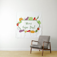 Minimalistischer Niedlicher Welttag für Vegetarier