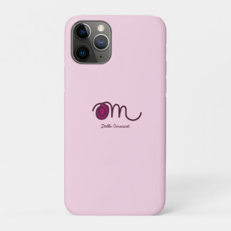 Minimalistischer Om-Handschrift-Personalisiert Case-Mate iPhone Hülle